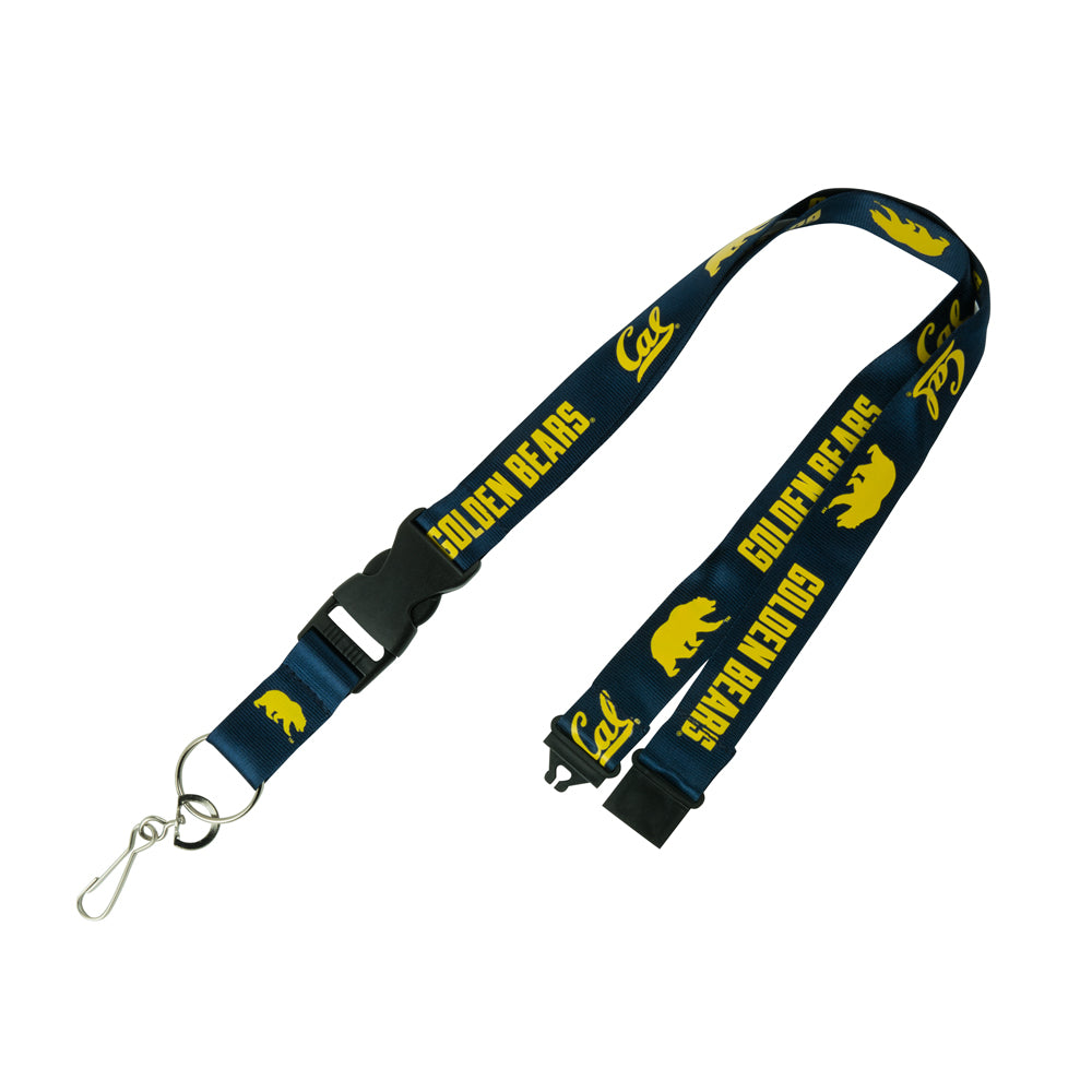 Aminco Ncaa California Golden Bears Team Lanyard For Sale Bull Pin