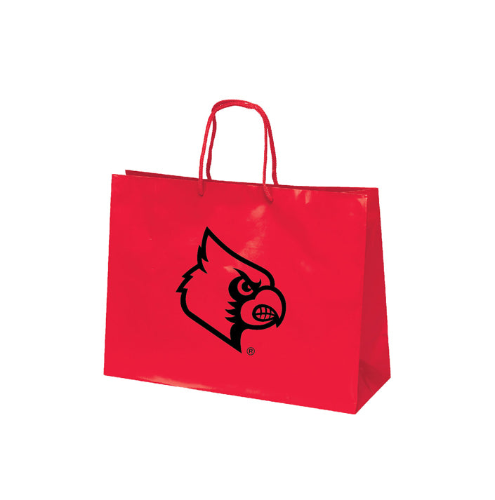 Louisville Cardinals Large Gift Bag 16x12 Luxe - PSGLS0458885