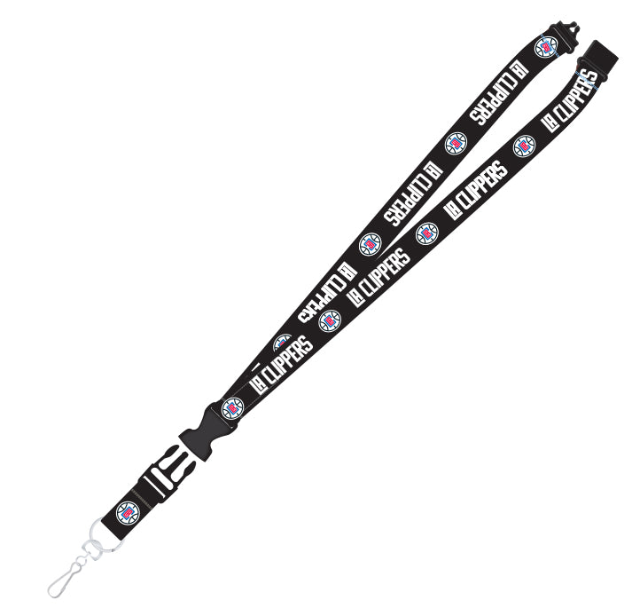 Los Angeles Clippers Lanyard Team Black C - PSGLS0466184