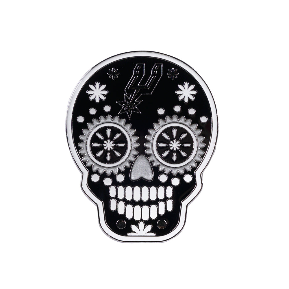 San Antonio Spurs Lapel Pin Sugar Skull - PSGLS0469116