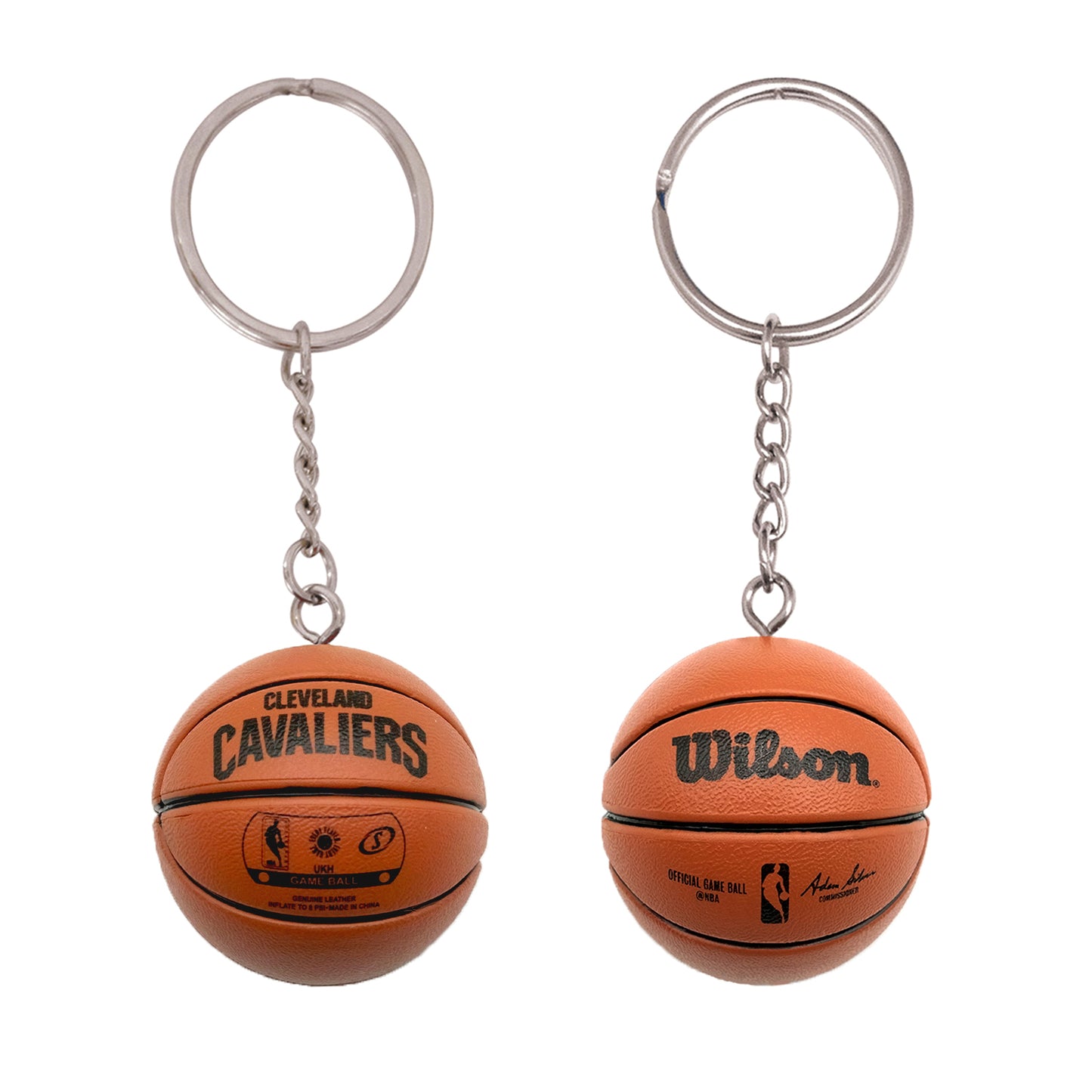 Cleveland Cavaliers 3-D Basketball Keychain Legacy - PSGLS0473764
