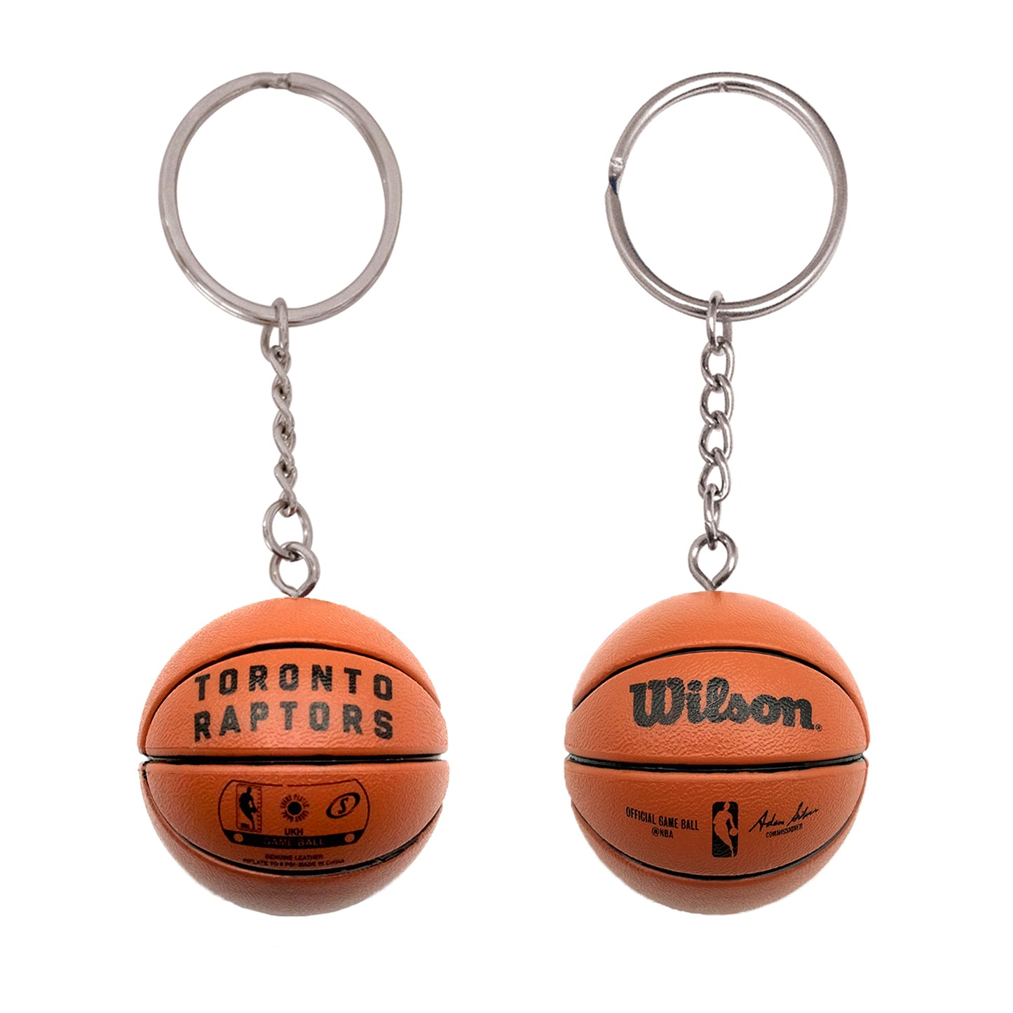 Toronto Raptors 3-D Basketball Keychain Legacy - PSGLS0473775