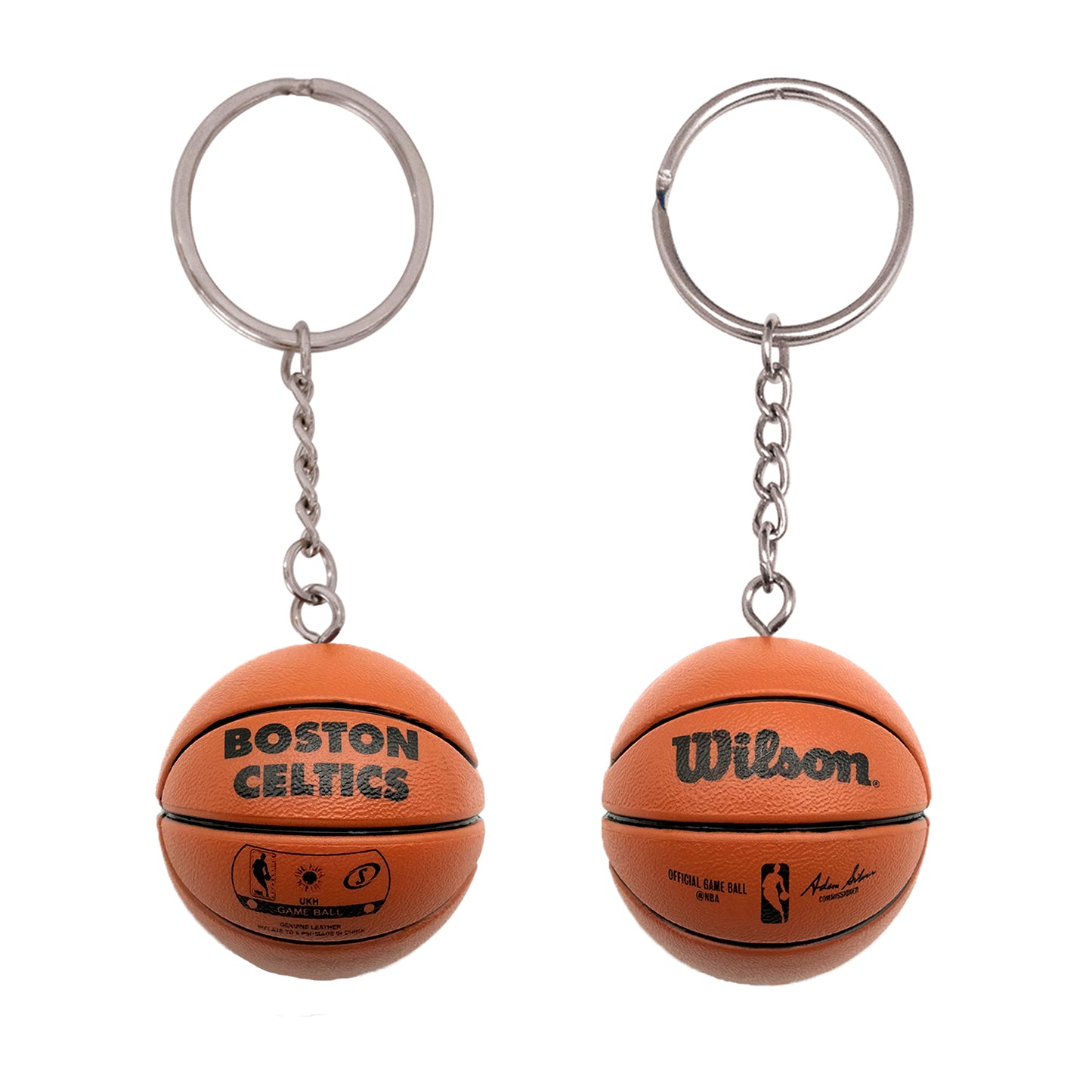 Boston Celtics 3-D Basketball Keychain Legacy - PSGLS0473779