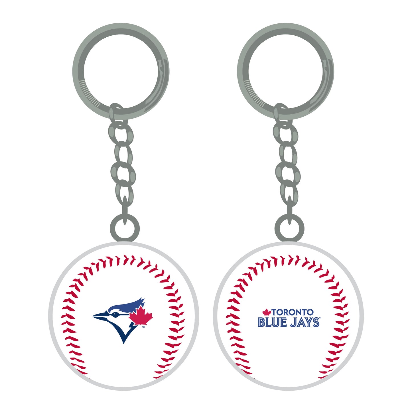 Toronto Blue Jays 3-D Baseball Keychain (PSGLN0479484) - PSGLS0484895