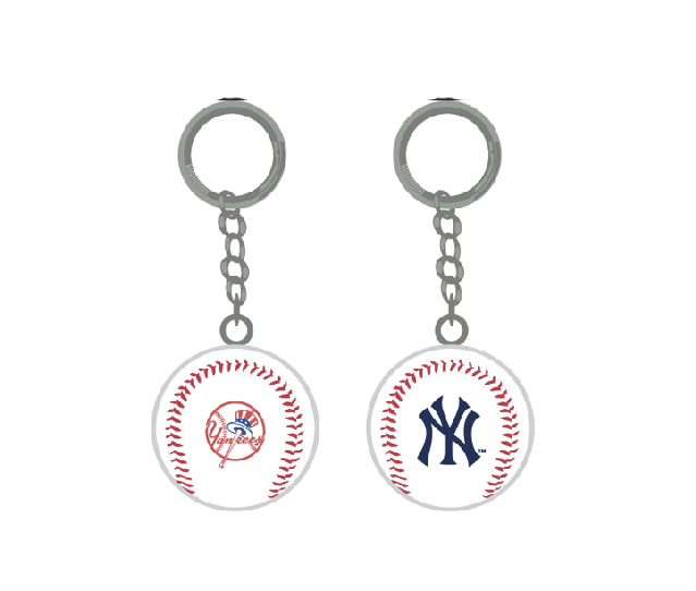 New York Yankees 3-D Baseball Keychain (PSGLN0479480) - PSGLS0484891