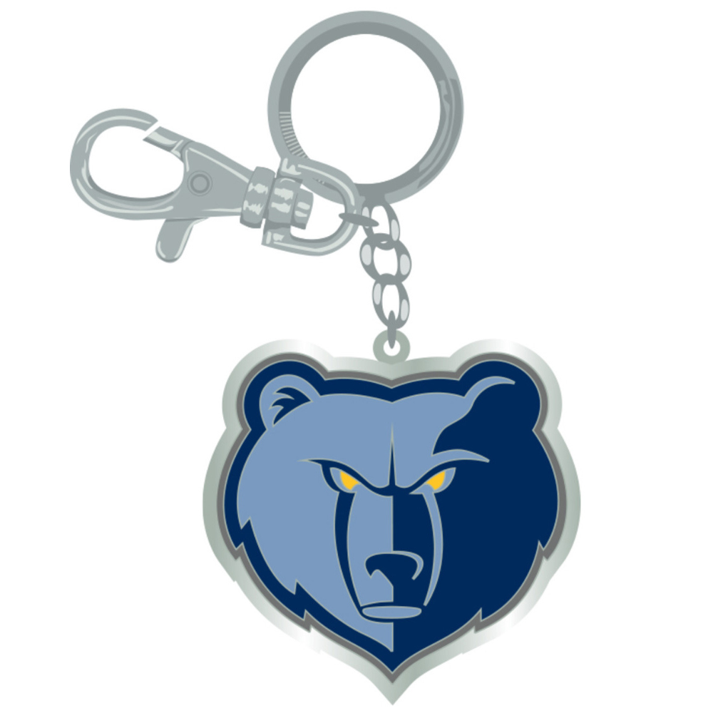 Memphis Grizzlies Keychain Zamac Logo - PSGLS0458308