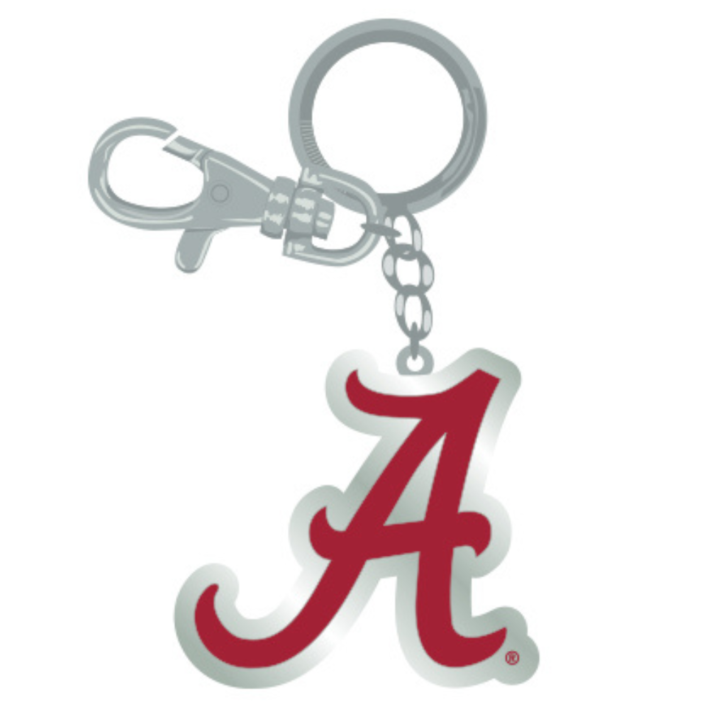 Alabama Crimson Tide Keychain Zamac Logo - PSGLS0461382
