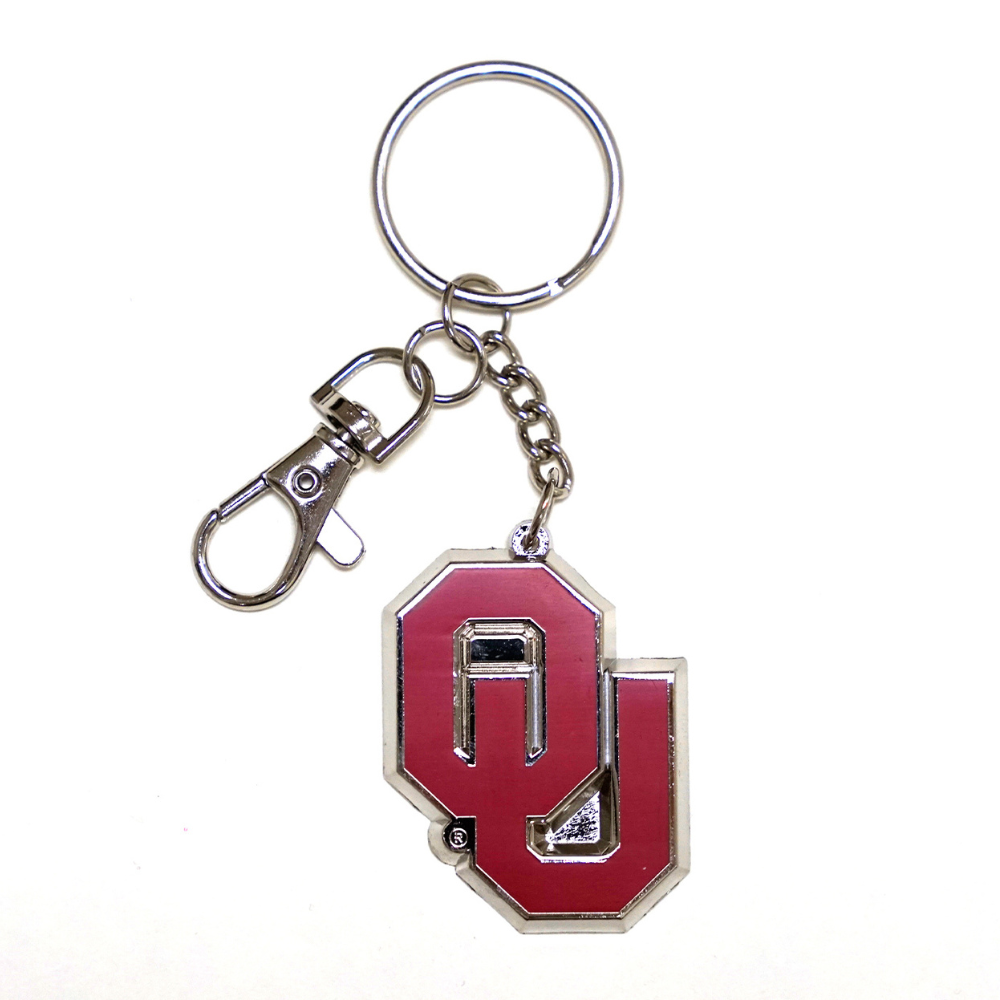 Oklahoma Sooners Keychain Zamac Logo - PSGLS0475484