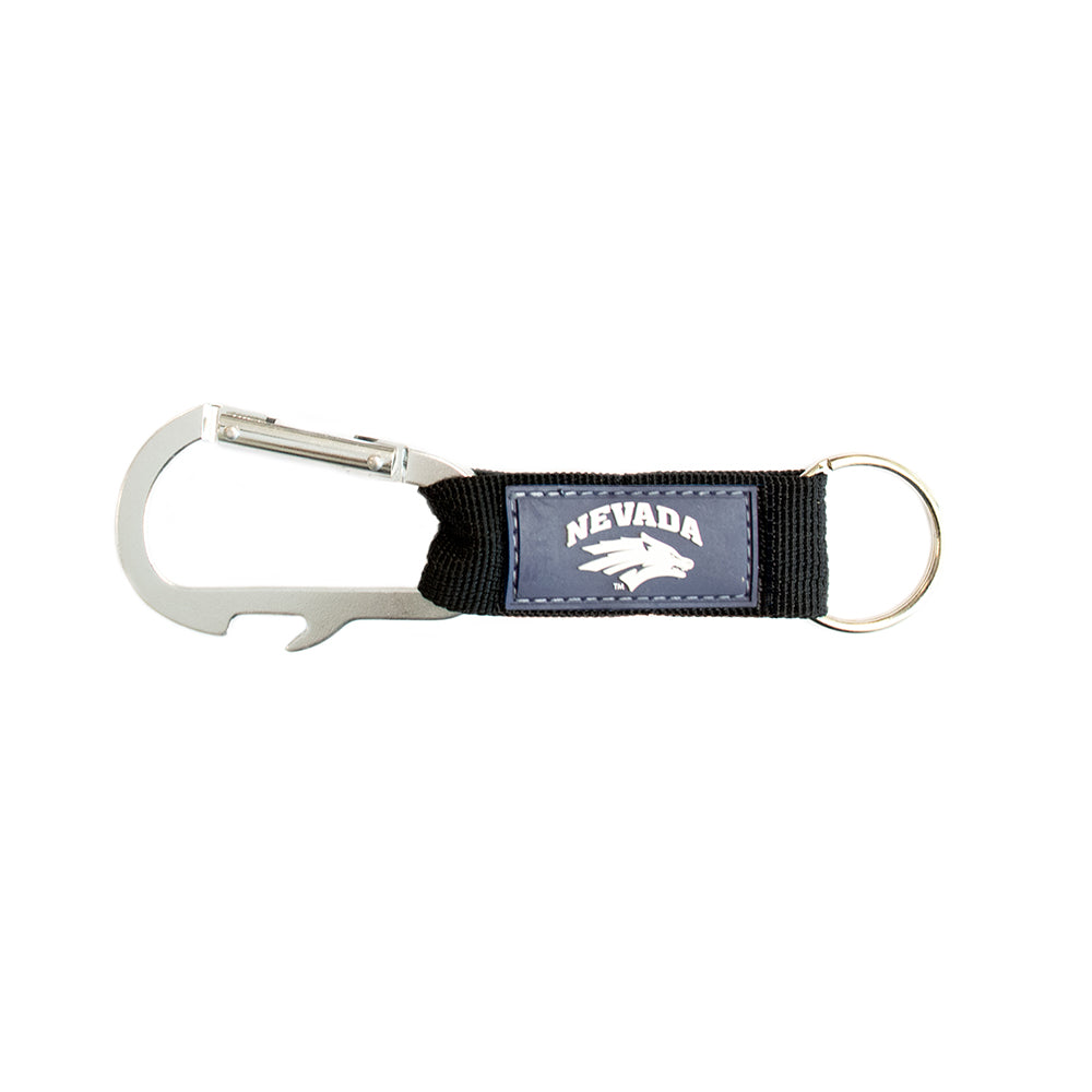 Nevada Wolfpack Keychain Carabiner Wordmark - ZHENG0246899