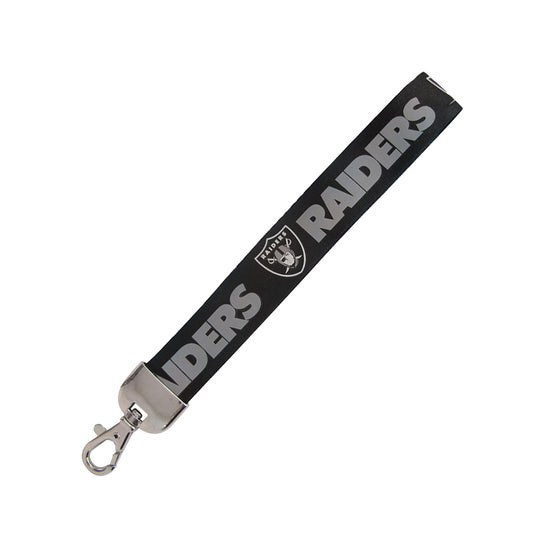 Las Vegas Raiders Wristlet Lanyard Black - LWS1701