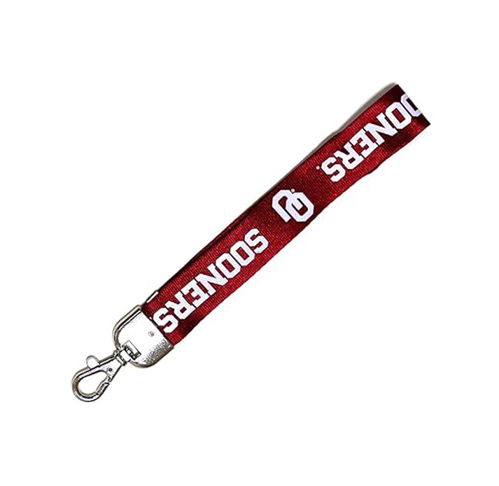 Oklahoma Sooners Wristlet Lanyard Red - PSGLS0273199