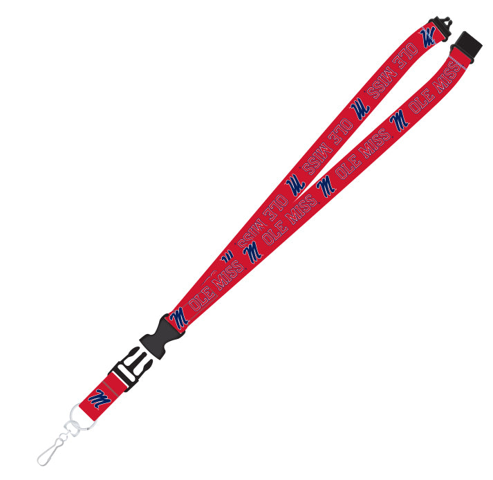 Mississippi Rebels Lanyard Team Red C - PSGLS0473057