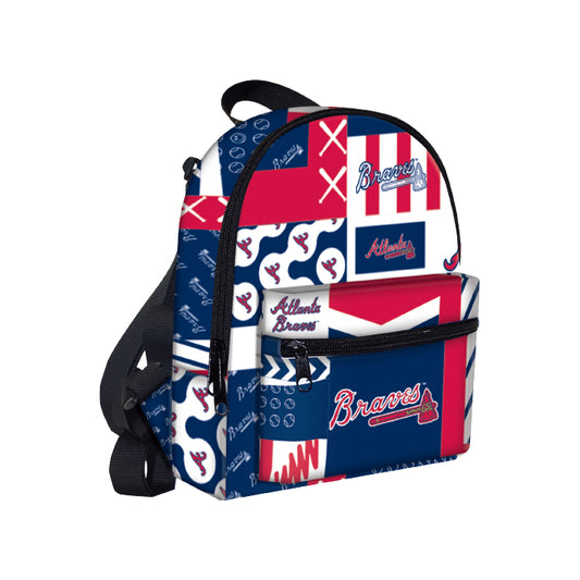 braves herschel backpack Classic Supply Co. USA It features custom prints inspired by Minecraft and a floating sleeve that fits a 13/14 laptop MLB Mini Backpack Atlanta Braves
