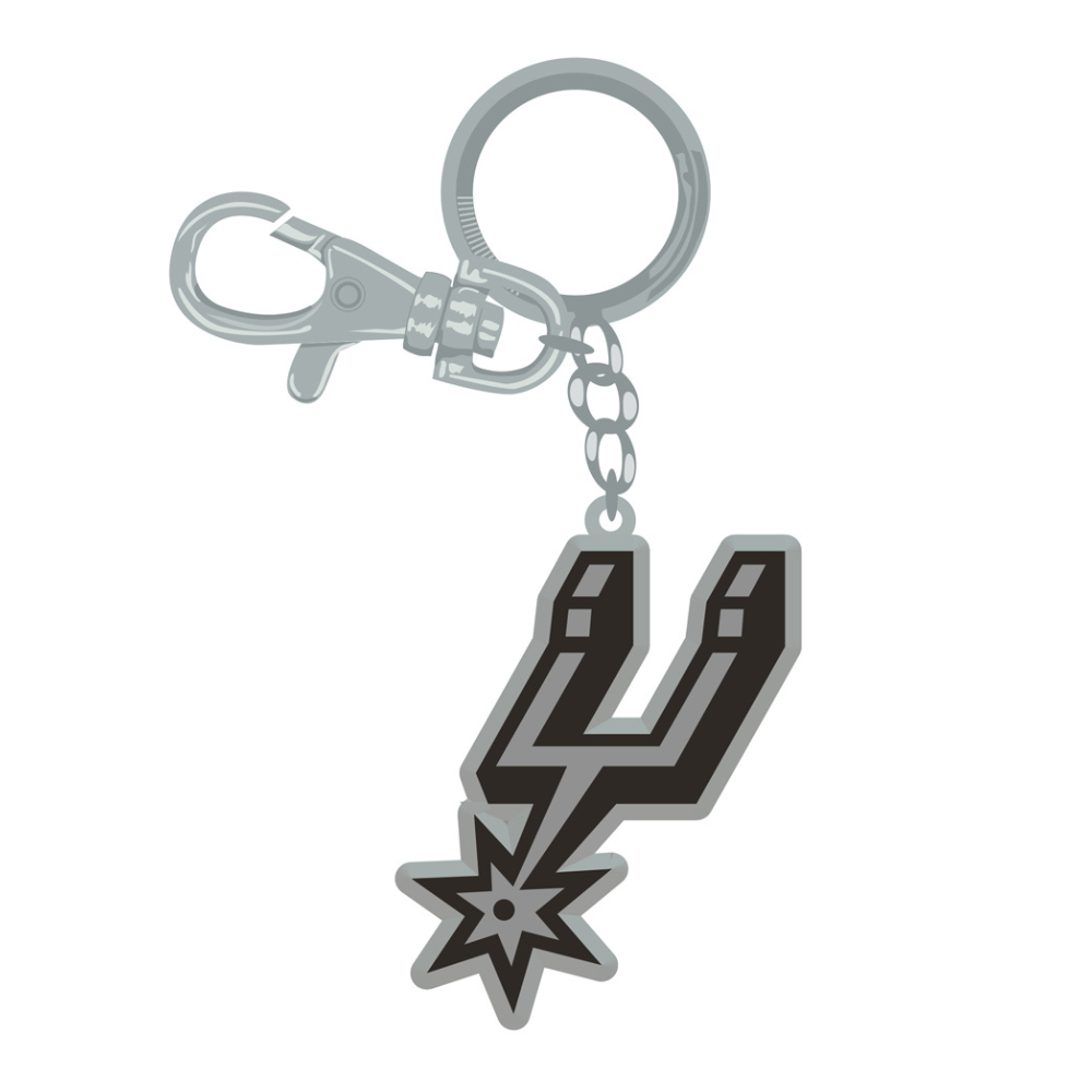 San Antonio Spurs Keychain Zamac Logo - PSGLS0292635 – PSGINC